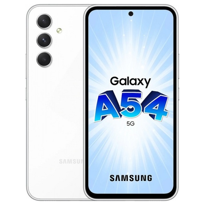 Смартфон Samsung Galaxy A54 5G 8/128GB Белый (Awesome White) | Фото 1 из 8