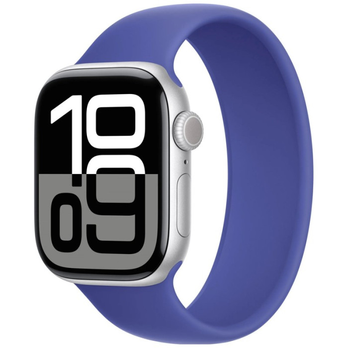 Умные часы Apple Watch Series 10 42mm Silver Aluminum Case with Sport Loop Blue Cloud | Фото 1 из 1