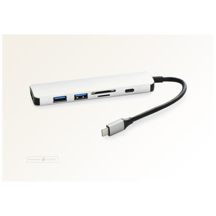 Стыковочная станция USB-C Expander to PD/HDMI 4K/2xUSB3.0/CardReader Графит | Фото 1 из 1
