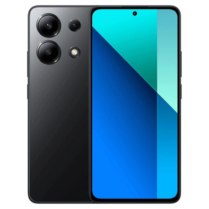 Смартфон Xiaomi Redmi Note 13 6/128GB Чёрный (Midnight Black) | Фото 1 из 6