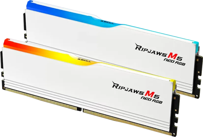 Оперативная память 32Gb DDR5 6000MHz G.Skill Ripjaws M5 Neo RGB (F5-6000J3038F16GX2-RM5NRW) (2x16Gb KIT)