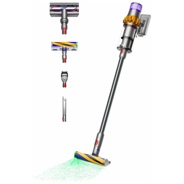 Пылесос Dyson V15 Detect Absolute SV47 Желтый/Никель (Yellow/Nickel) | Фото 5 из 5