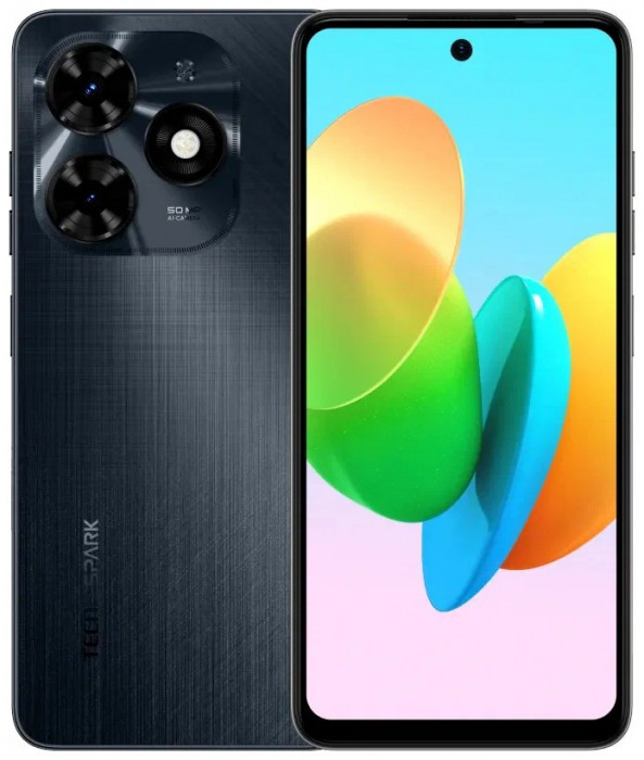 Смартфон Tecno Spark 20С 8/128GB Черный (Mecha Black) EAC | Фото 7 из 7