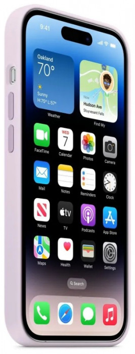 Чехол Silicone Case with Magsafe для iPhone 14 Pro Max Lilac | Фото 3 из 4