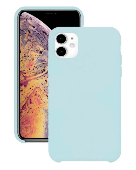 Чехол силиконовый для iPhone 11 Светло-Синий | Фото 2 из 2