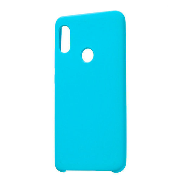 Силиконовый чехол Silicone Cover для Xiaomi Redmi 5 Голубой | Фото 3 из 3