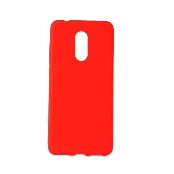 Силиконовый чехол Silicone Cover для Xiaomi Redmi 5 Красный | Фото 2 из 2