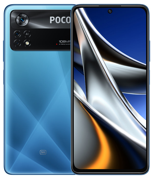 Смартфон Poco X4 Pro 5G 8/256GB Синий (Blue) | Фото 1 из 6