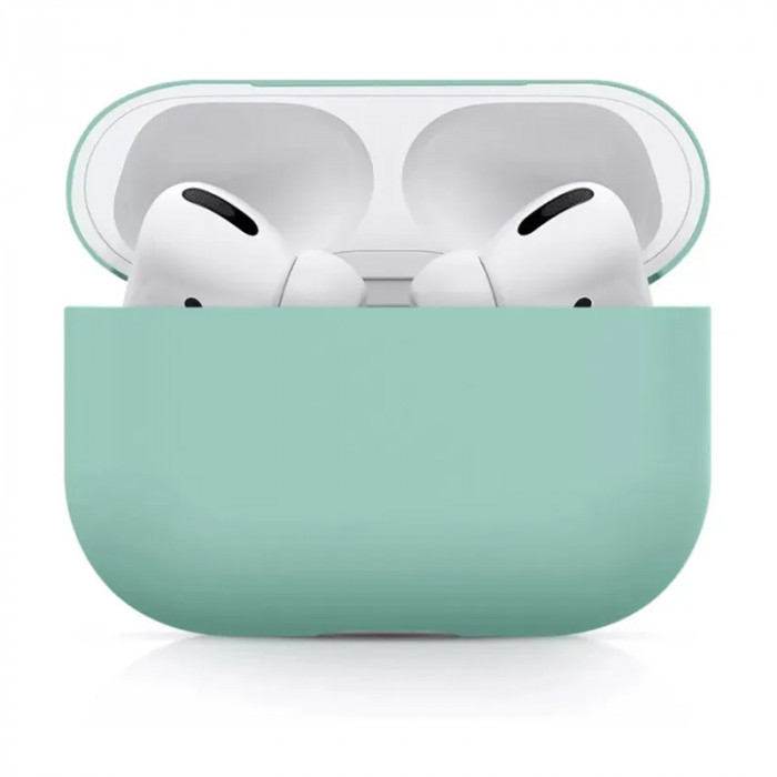 Чехол Gurdini Liquid Silicone Protective Case для AirPods Pro 2 Мятный