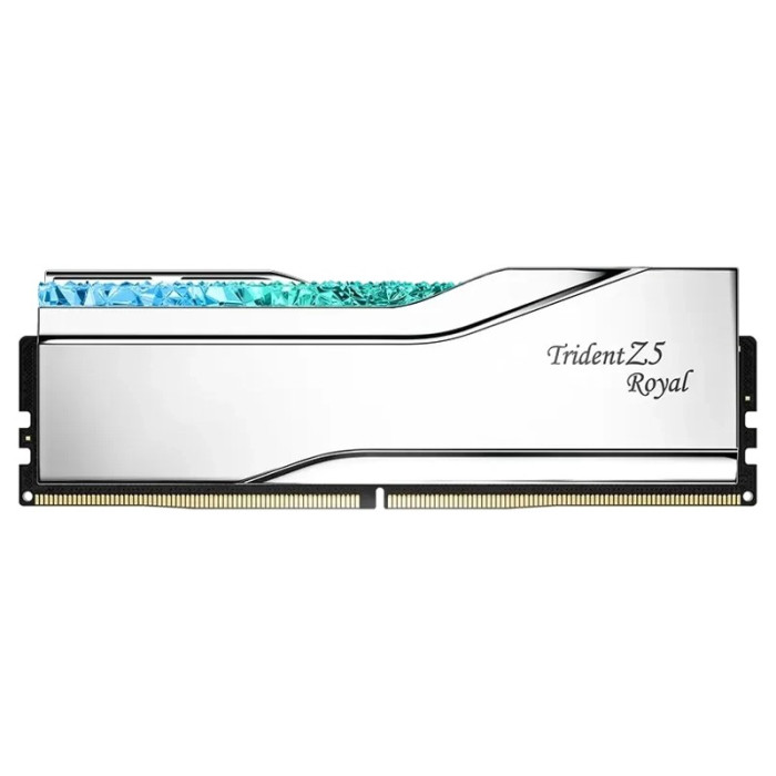 Оперативная память 64Gb DDR5 6400MHz G.Skill Trident Z5 Royal RGB (F5-6400J3239G32GX2-TR5S) (2x32Gb KIT) | Фото 1 из 1