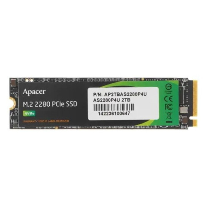 Накопитель SSD 2Tb Apacer AS2280P4U (AP2TBAS2280P4U-1) | Фото 1 из 1