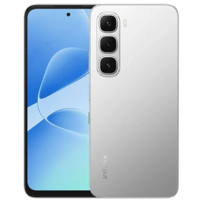Смартфон Infinix Hot 60i 4G 4/128GB Титановое серебро (Titanium Silver)