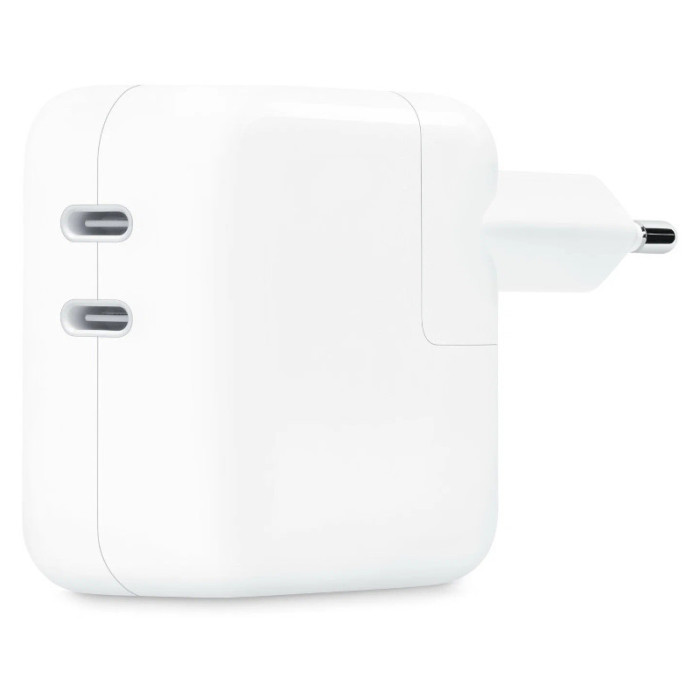 Зарядное устройство Apple 35W Dual USB-C Port Power Adapter MNWP3AM Белый | Фото 4 из 4