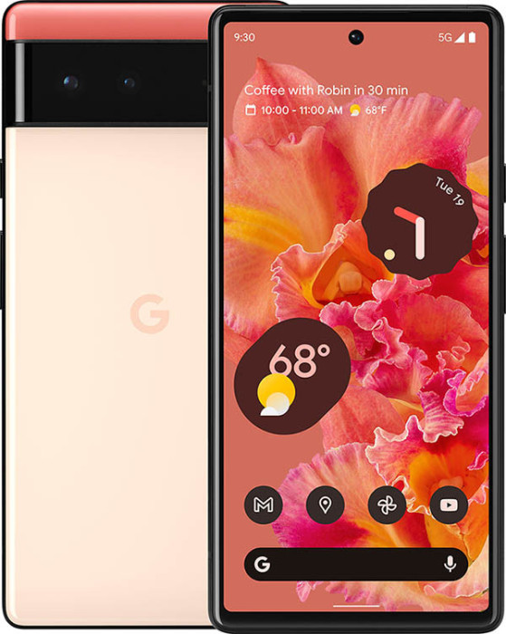 Смартфон Google Pixel 6 8/128GB Коралловый (Kinda Coral) | Фото 5 из 5