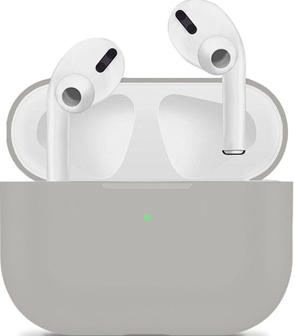Чехол Gurdini Liquid Silicone Protective Case для AirPods Pro 2 Серый | Фото 1 из 2