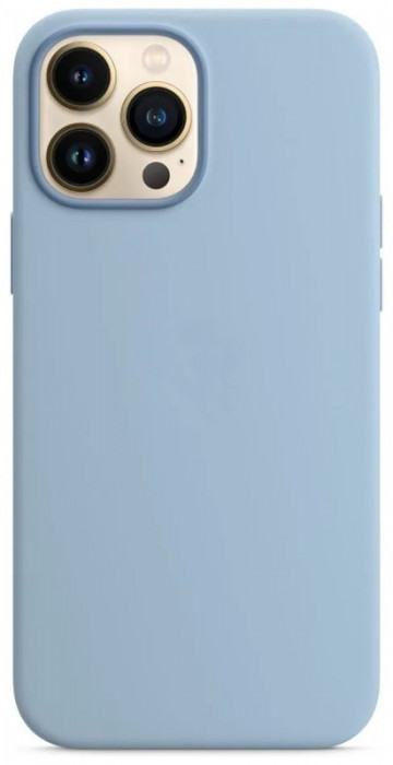 Чехол Silicone Case для iPhone 13 Pro Max Голубой (Blue Fog) | Фото 2 из 2