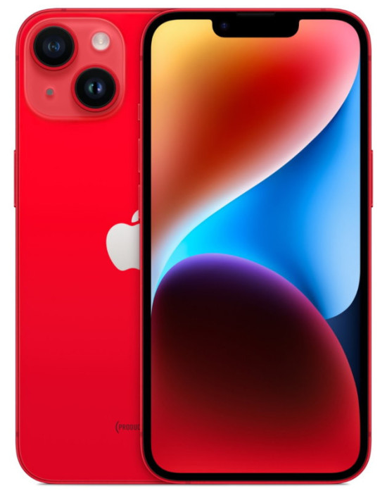 Смартфон Apple iPhone 14 128GB Красный (PRODUCT)RED nano SIM + eSIM | Фото 6 из 6