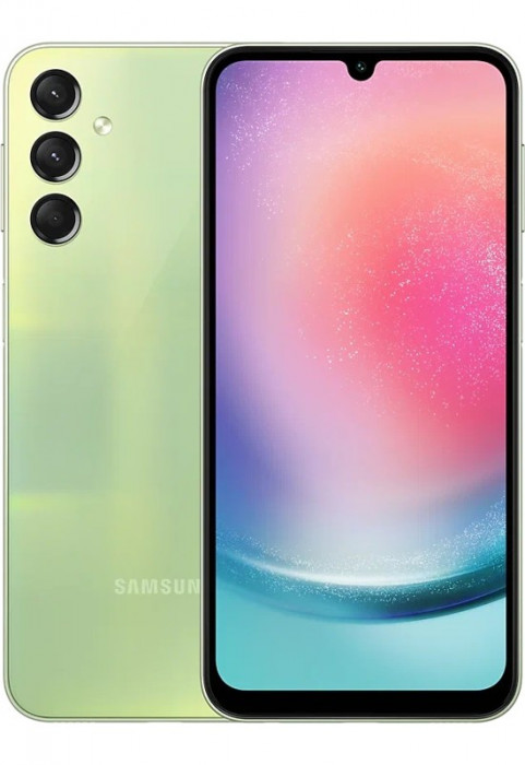 Смартфон Samsung Galaxy A24 8/128GB Зеленый (Light Green) | Фото 1 из 10