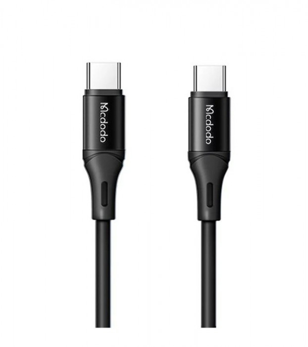 Кабель McDodo USB-C to USB-C 65W Color Series 1.2 m CA-2212 Черный | Фото 2 из 2
