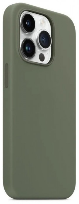 Чехол Silicone Case with Magsafe для iPhone 14 Pro Max Olive | Фото 2 из 4