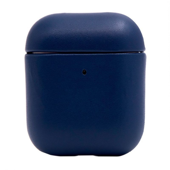 Чехол кожаный K-DOO LuxCraft для AirPods 1/2 Синий | Фото 3 из 3