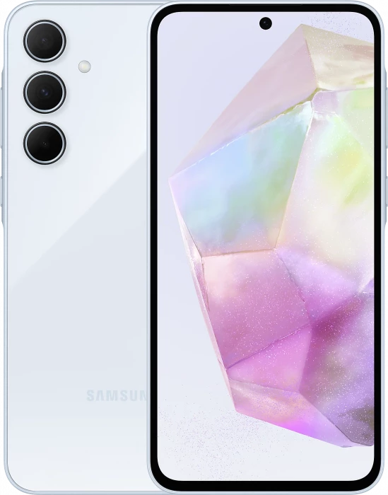 Смартфон Samsung Galaxy A35 8/256GB Голубой (Awesome Iceblue) | Фото 1 из 5