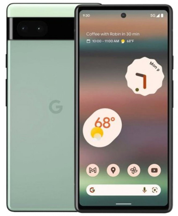 Смартфон Google Pixel 6A 6/128GB Зеленый (Grey/Green) | Фото 1 из 4