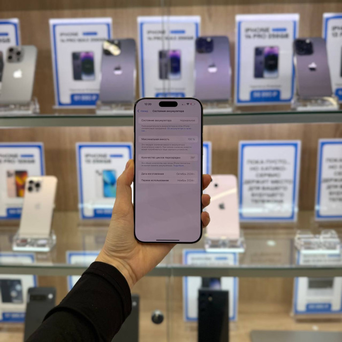 Б/у Смартфон Apple iPhone 16 Pro Max 256GB Desert Titanium (Пустынный титан) | Фото 4 из 5