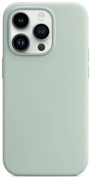 Чехол Silicone Case для iPhone 14 Pro Зеленый (Succulent)