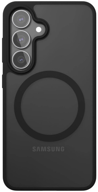 Чехол защитный VLP LITE Haze Case с MagSafe для Samsung S25 Plus, черный