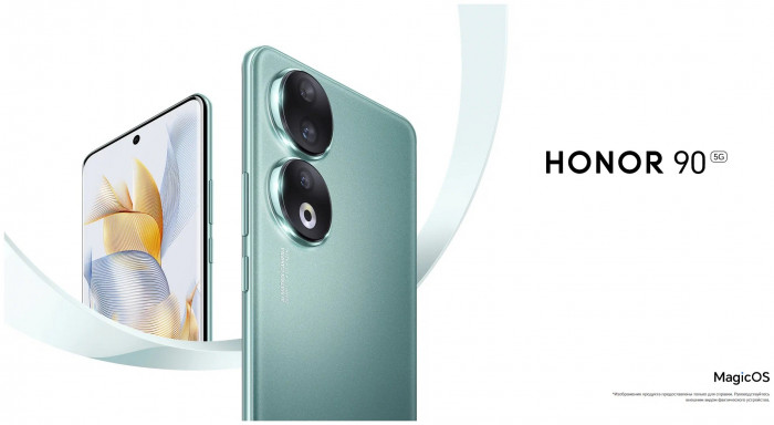 Смартфон Honor 90 12/512GB Серебристый (Crystal Silver) | Фото 8 из 10