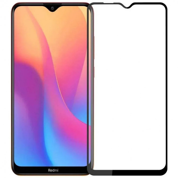 Защитное 3D стекло для Xiaomi Redmi 8A Black | Фото 1 из 2