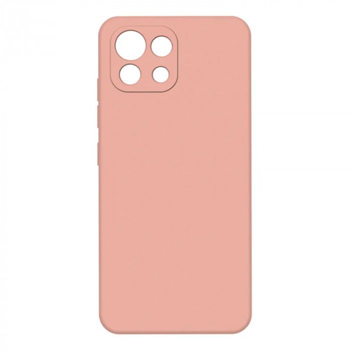 Чехол Silicone case для Xiaomi 11 Lite Персиковый | Фото 1 из 2