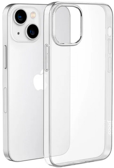 Чехол-накладка силиконовая прозрачная BOROFONE для iPhone 14 | Фото 1 из 2