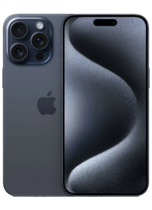 Смартфон Apple iPhone 15 Pro Max 512GB Синий (Blue Titanium) DualSim (Без RuStore)