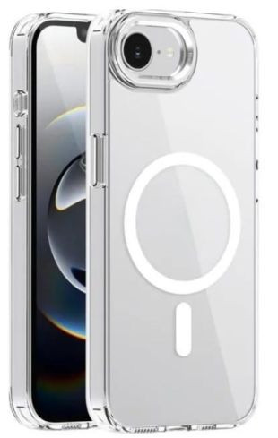 Чехол защитный VLP LITE Air Case с MagSafe для iPhone 16E, прозрачный