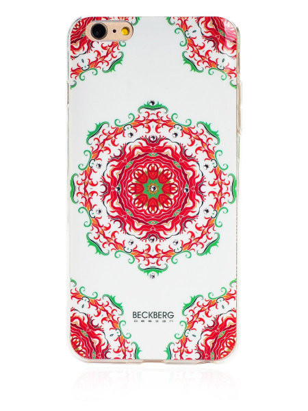 Чехол-накладка силиконовая Beckberg для iPhone 6/6s Белый | Фото 2 из 2