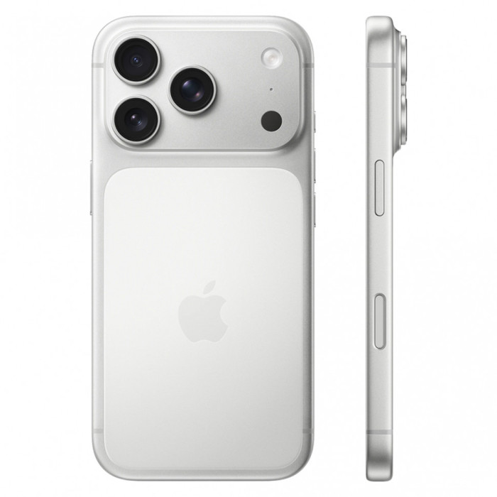 Смартфон Apple iPhone 17 Pro 256GB Белый (Silver) eSim (Без RuStore) | Фото 2 из 3