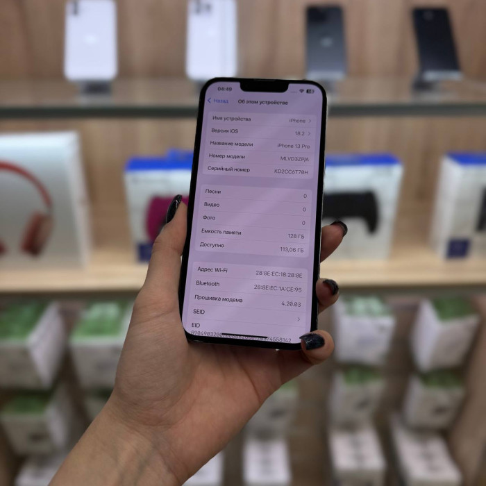 Б/у Смартфон Apple iPhone 13 Pro 128GB Sierra Blue | Фото 2 из 5