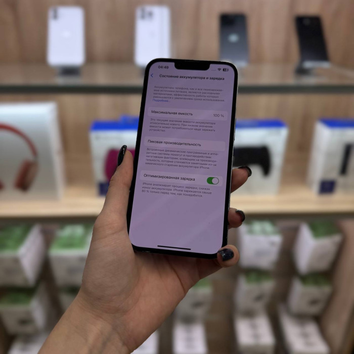 Б/у Смартфон Apple iPhone 13 Pro 128GB Sierra Blue | Фото 4 из 5
