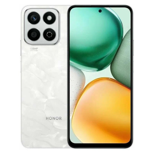 Смартфон Honor X7c 6/128GB Белый (Moonlight White) — 