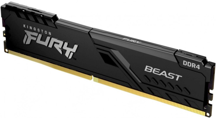 Оперативная память 16Gb DDR4 3200MHz Kingston Fury Beast Black (KF432C16BB/16)