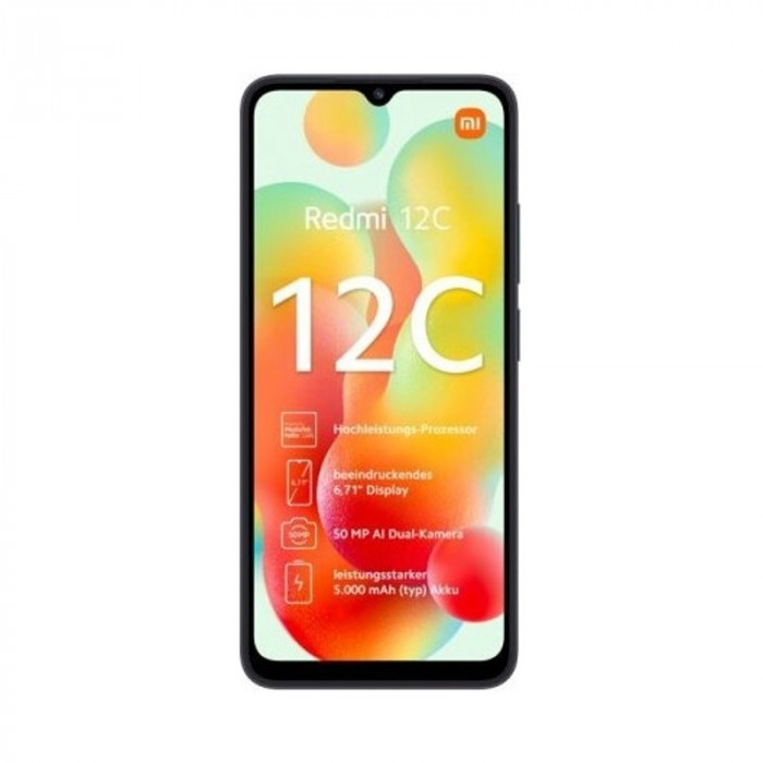 Смартфон Xiaomi Redmi 12C 4/64GB Синий (Blue) | Фото 2 из 6