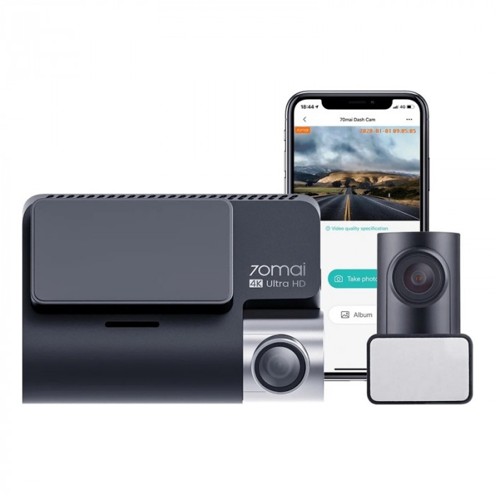 Видеорегистратор Xiaomi 70mai A800S 4K Dash Cam + RC06 set, 2 камеры, GPS | Фото 8 из 10