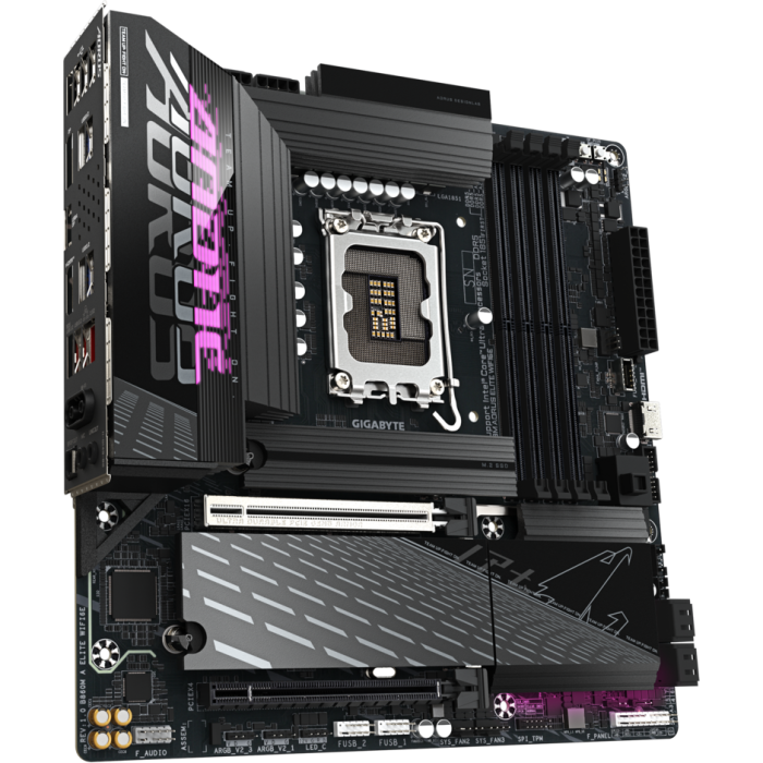Материнская плата Gigabyte B860M AORUS ELITE WIFI6E