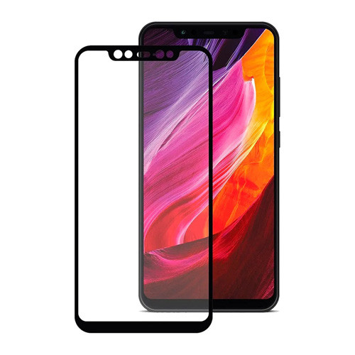 Защитное стекло 3D для Xiaomi Mi 8 Черное | Фото 1 из 2