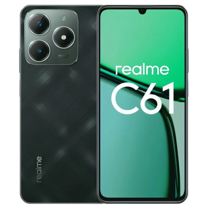 Смартфон Realme C61 6/128GB Зеленый (Green) EAC