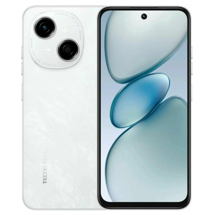Смартфон Tecno Spark Go 1 3/64GB Белый (Glittery White) | Фото 1 из 3