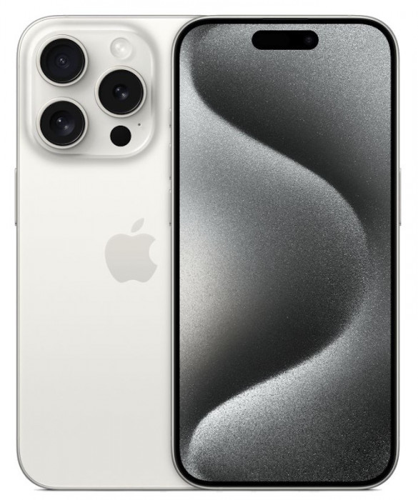 Смартфон Apple iPhone 15 Pro 512GB Белый (White Titanium) nano SIM + eSIM | Фото 4 из 4