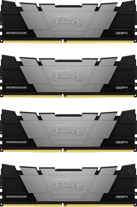 Оперативная память 128Gb DDR4 3200MHz Kingston Fury Renegade (KF432C16RB2K4/128) (4x32Gb KIT)